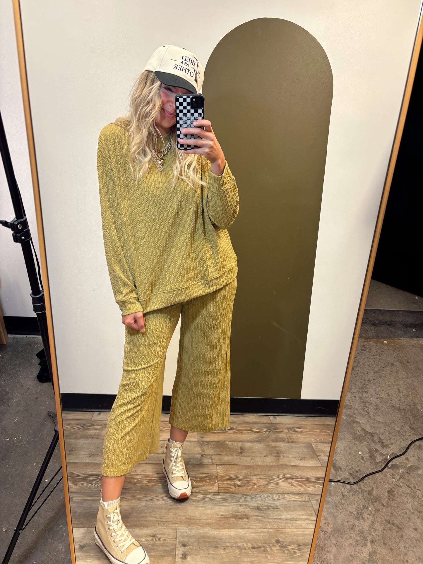 Day Off Darling Set (Chartreuse)