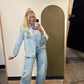 Madeline Chambray Top