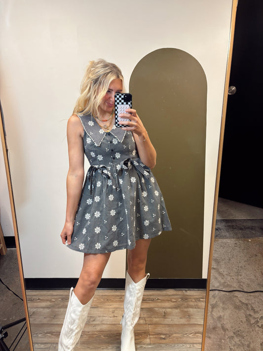 Daisy Doll Collared Dress