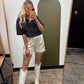 Satin Lace Short (Champagne)