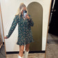 Kylie Floral Dress (Green)