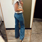 Daisy Wide Leg Flare Jean