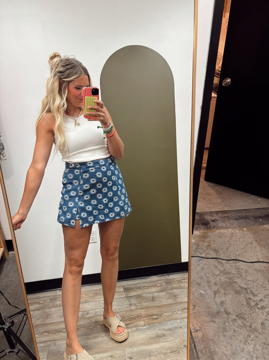 Georgia Flower Skort