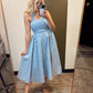 Farrah Midi Dress (Blue)