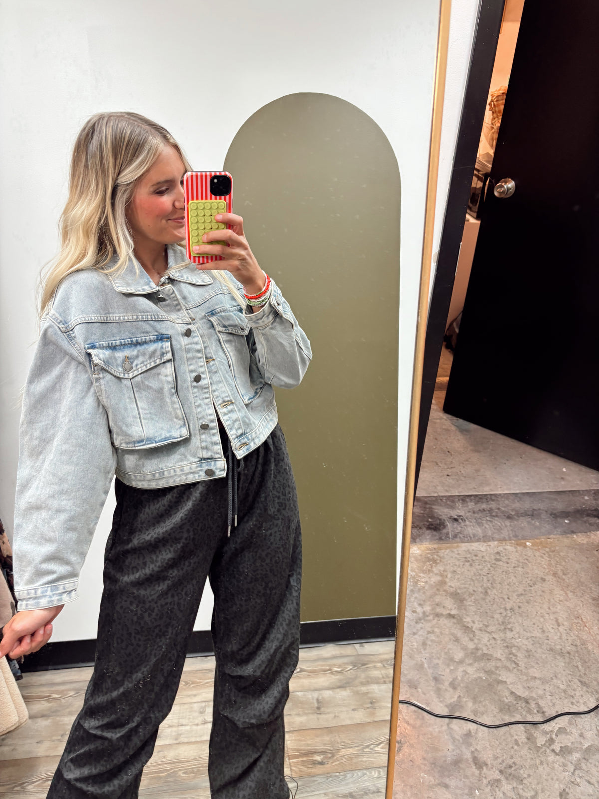 Cargo Pocket Denim Jacket