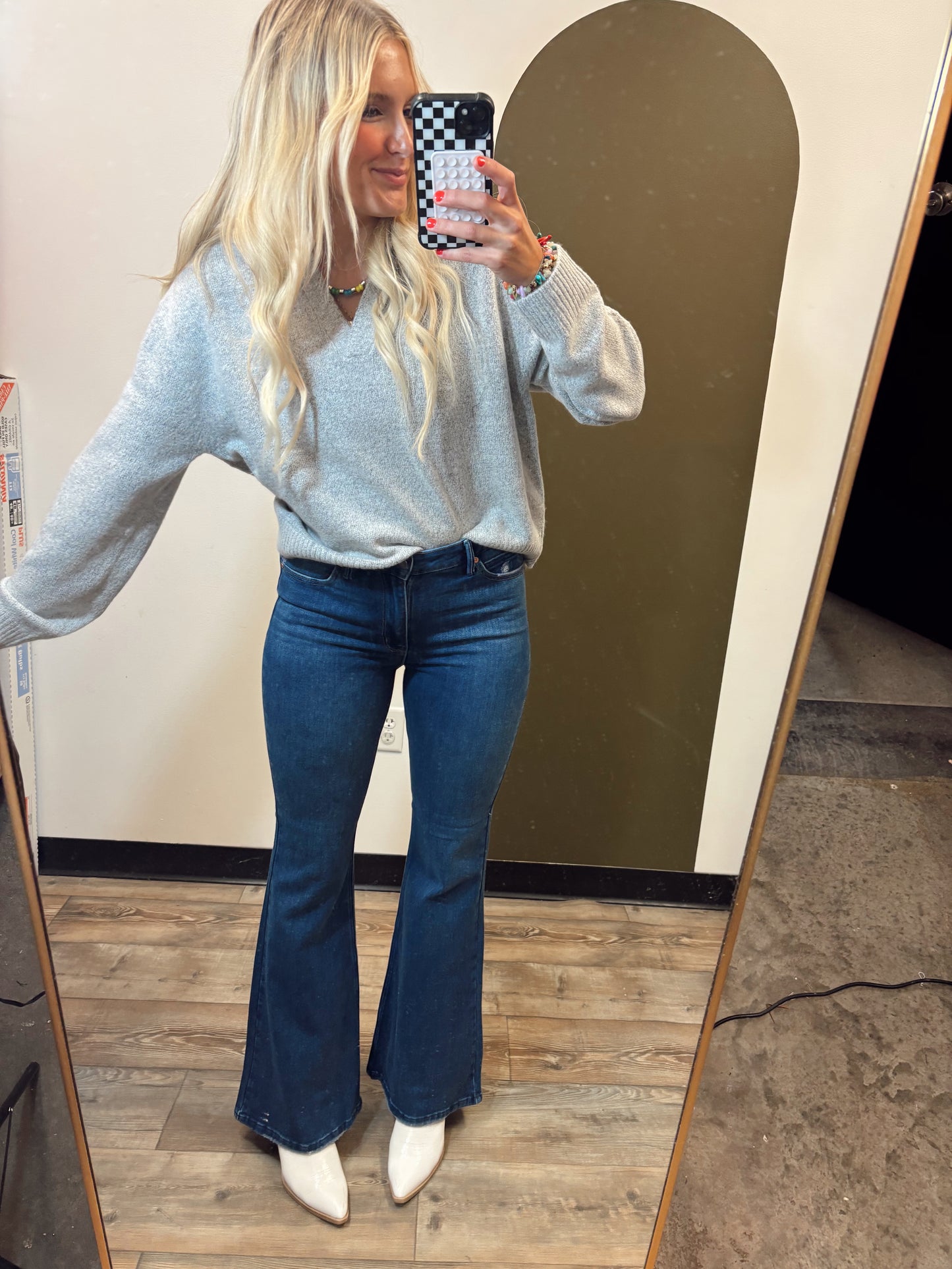 Joanie Sweater (Grey)