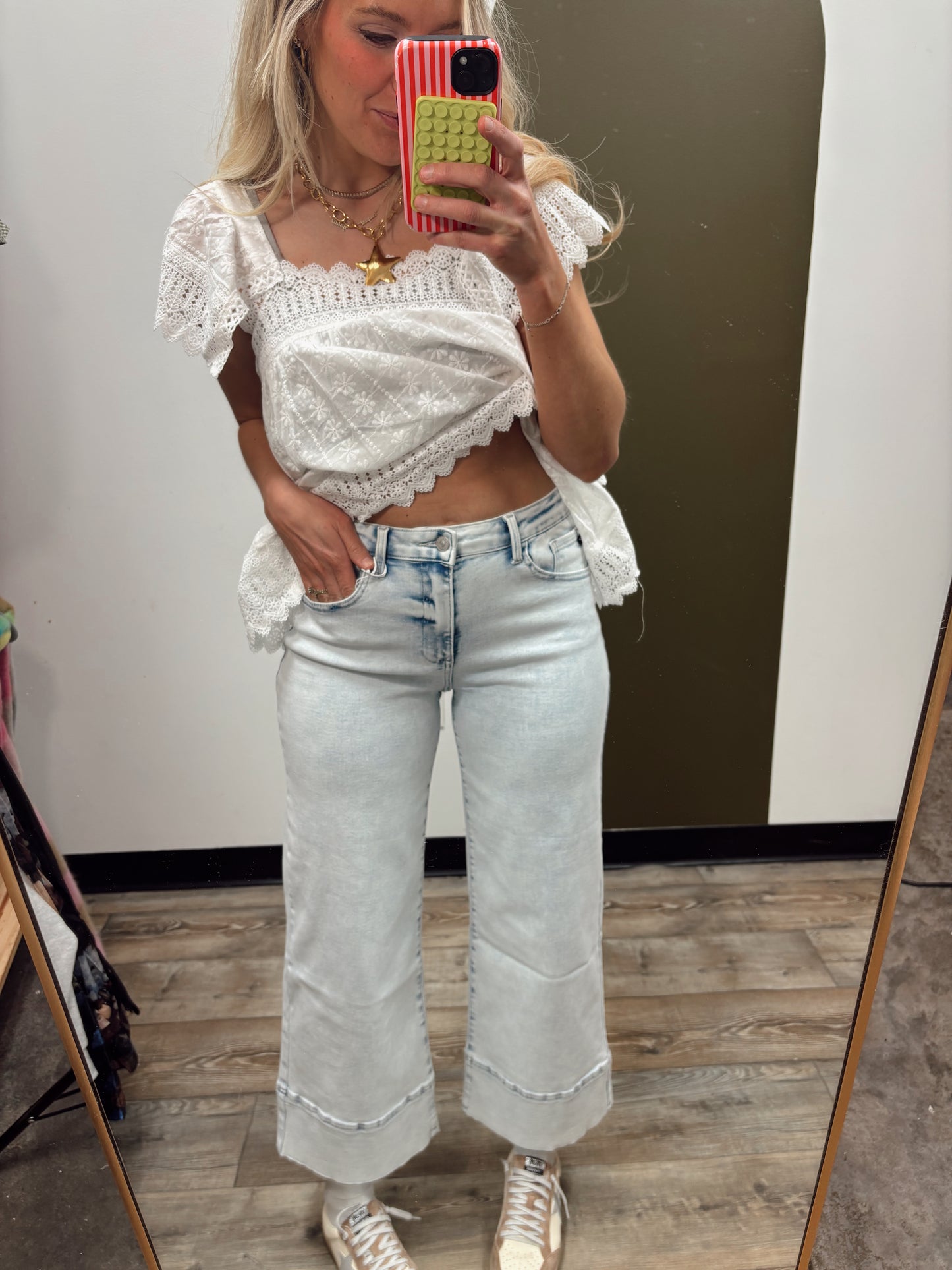 Carter Crop Wide Leg