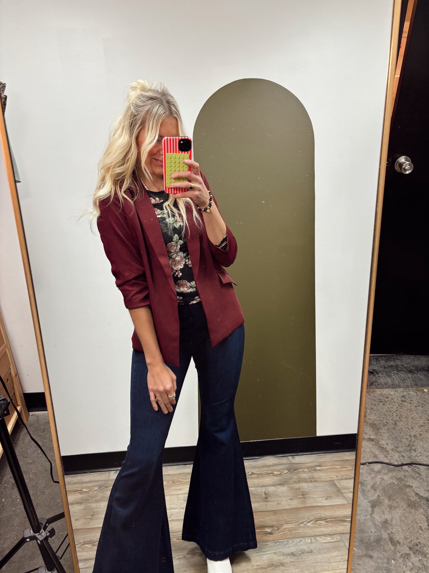 Boardroom To Bar Blazer (Plum)