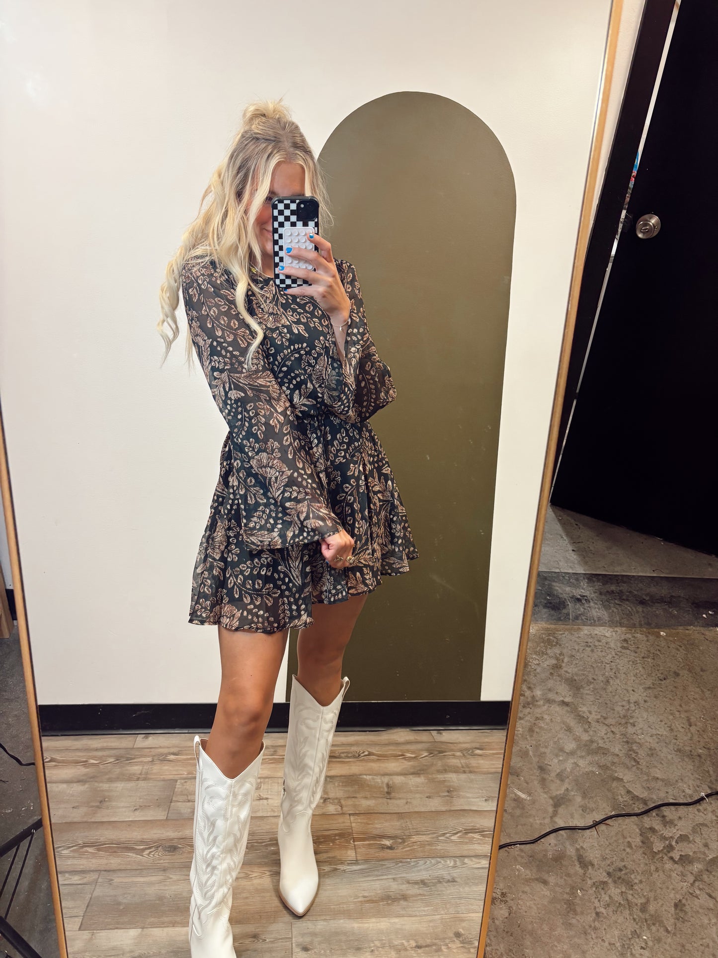 Celeste Paisley Dress
