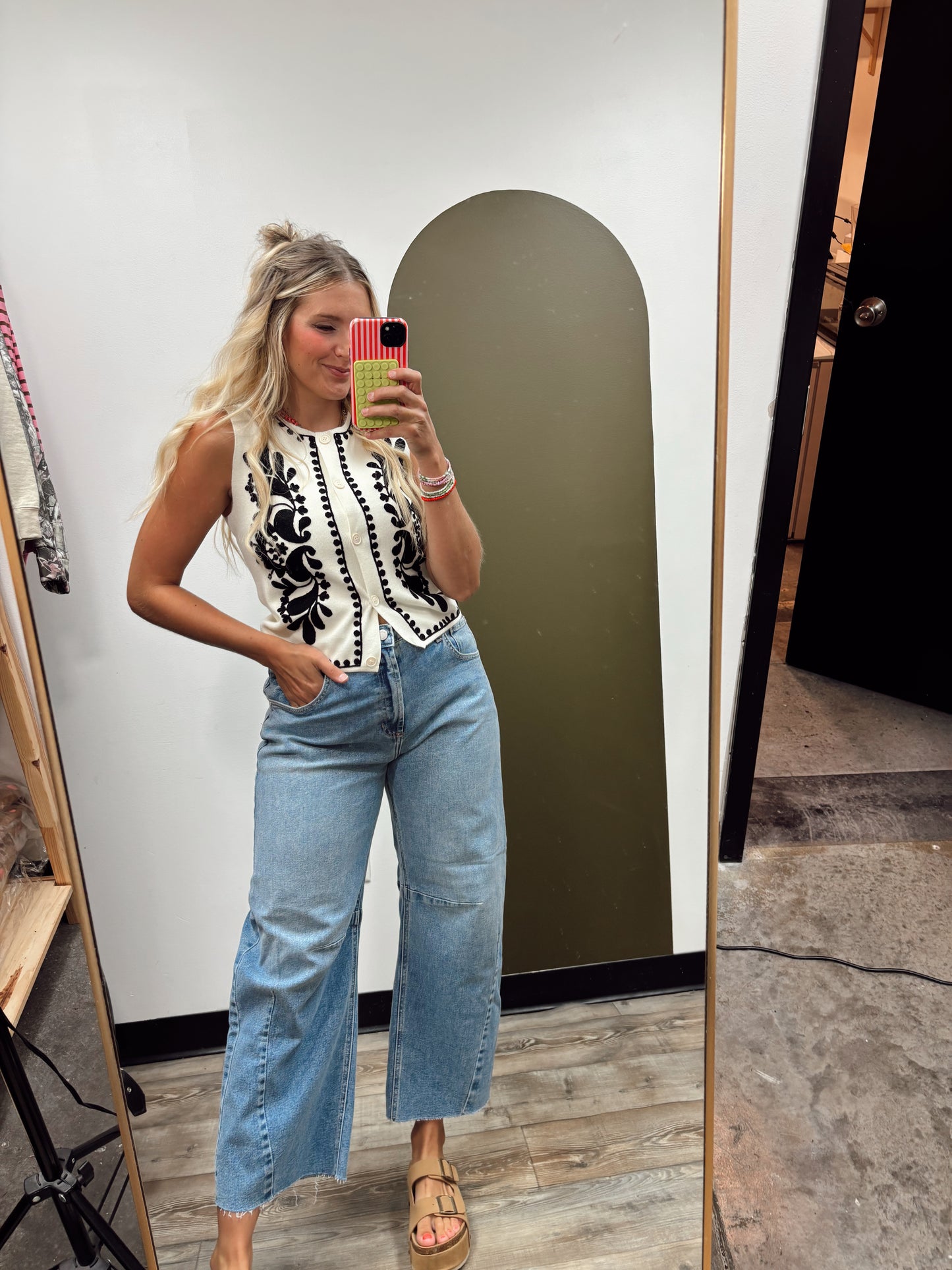 Kali Emb Knit Vest