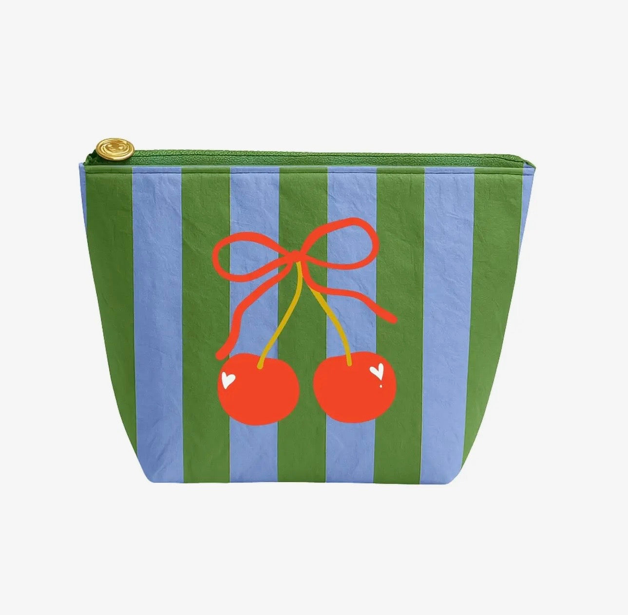 Cherry Stripe Pouch