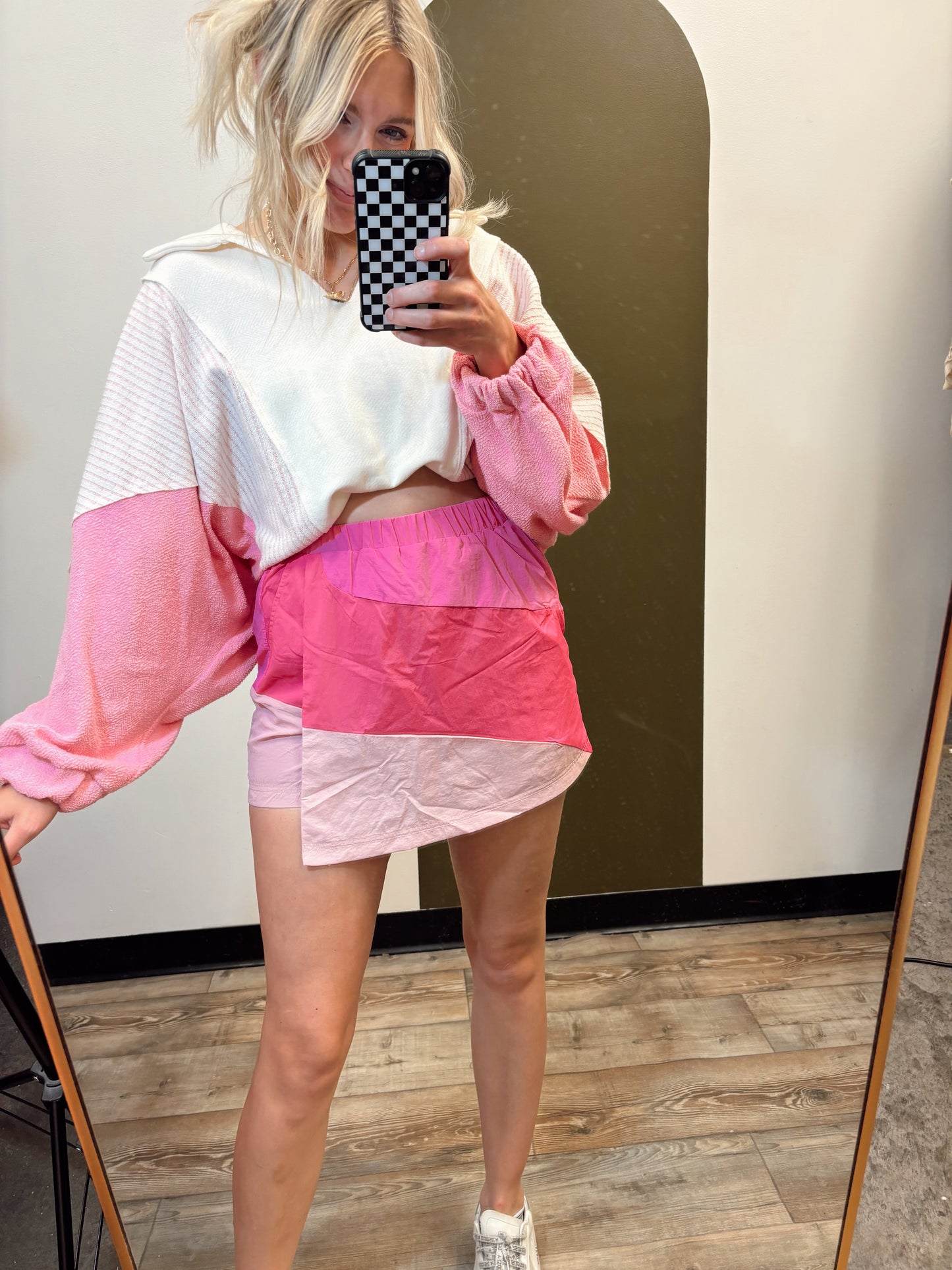 Pickleball Court Skort (Pink)