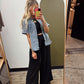 Your Way Denim Top
