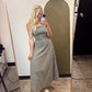 Rachel Gingham Maxi Dress