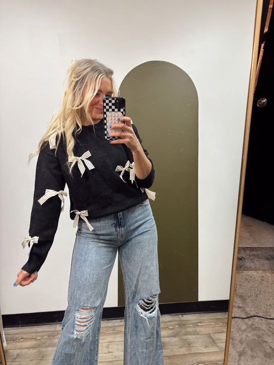 Joan Ribbon Sweater