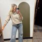 Kaia Emb Sweater (Taupe)
