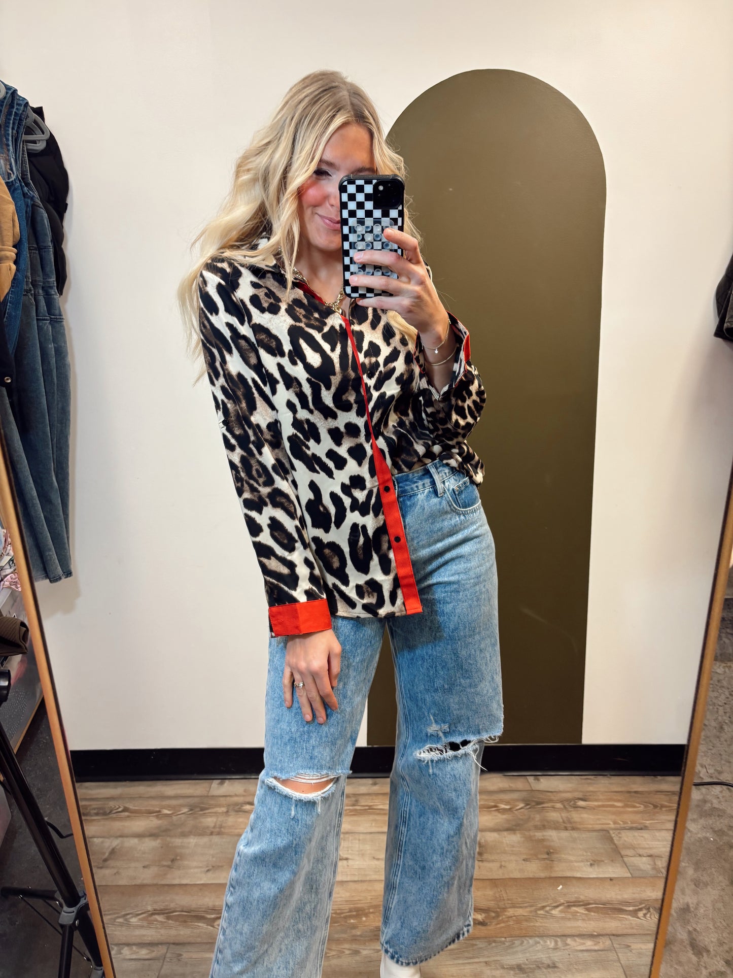 Live Out Loud Leopard Top