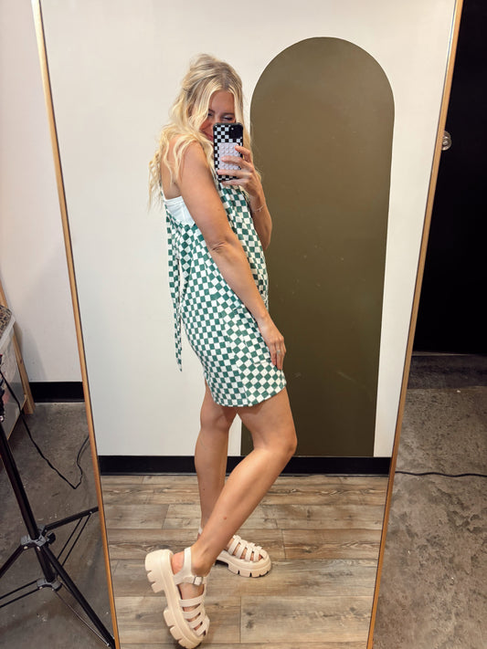 Sam Checked Short Romper