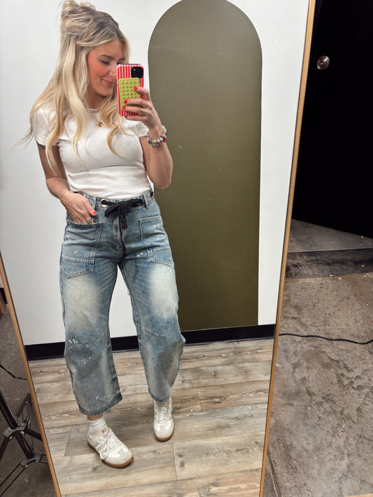 Holly Horseshoe Jean W Belt