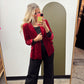 Velvet Dreams Blazer (Magenta)
