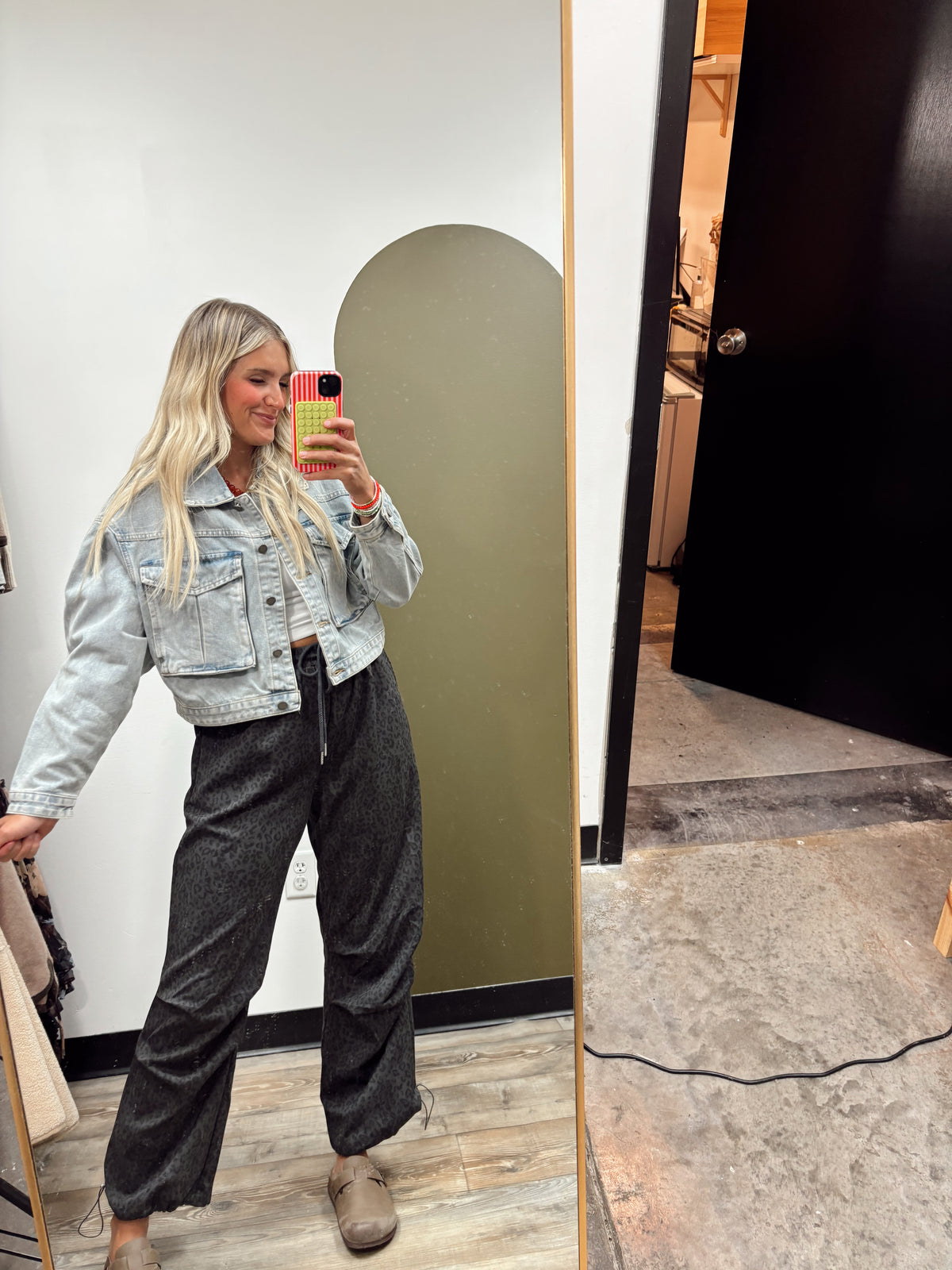 Cargo Pocket Denim Jacket