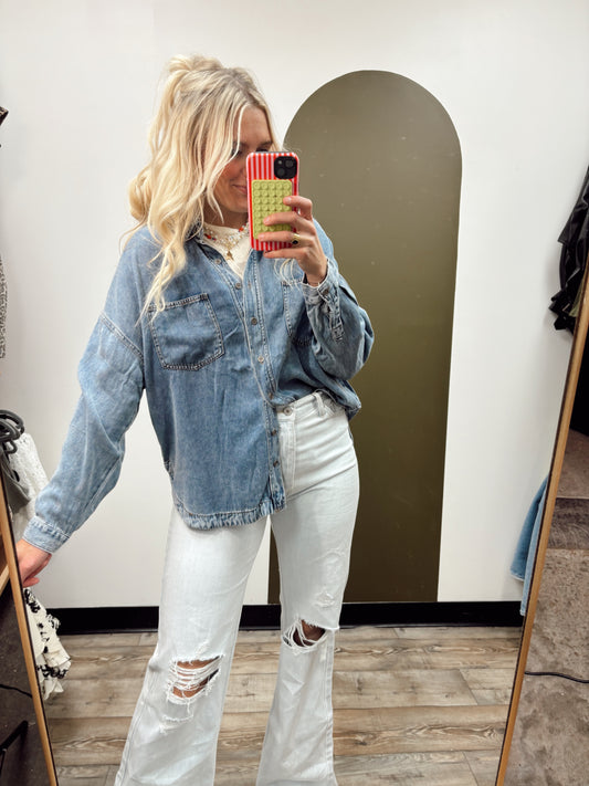 Genisis Chambray Top