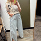 Cool Casual Button Chambray Pant