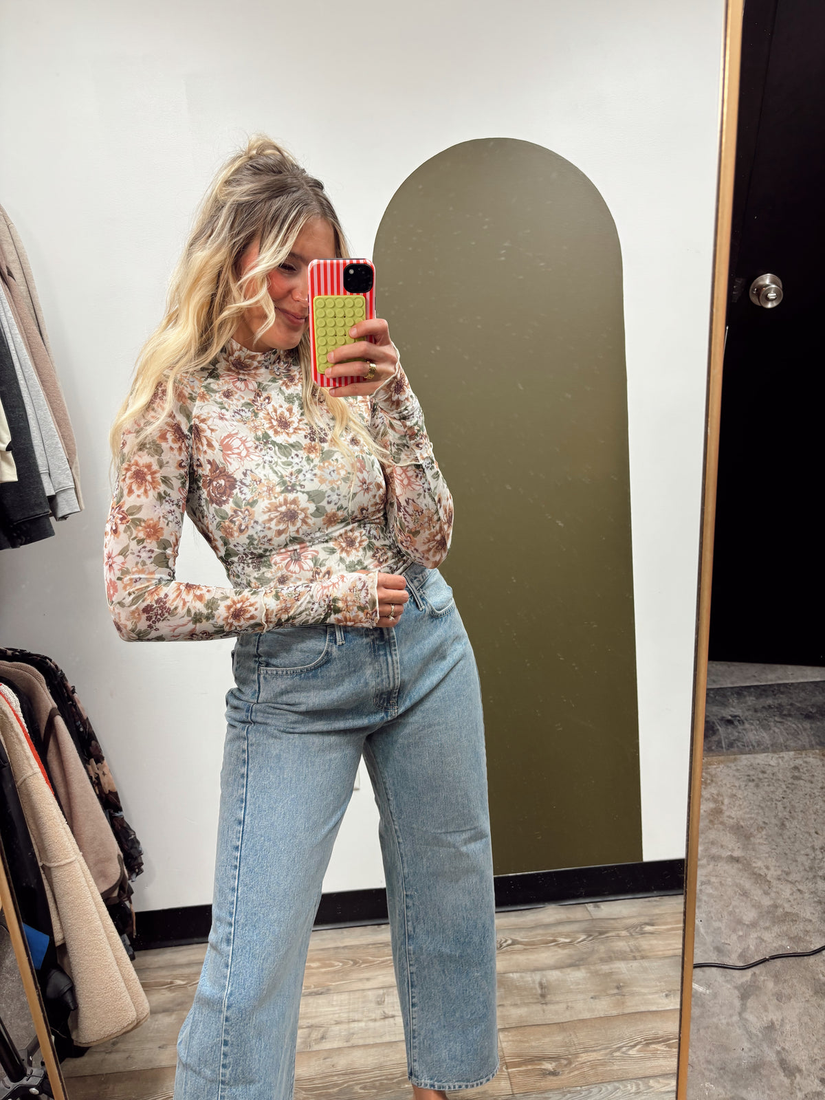 Bronwynn Sheer Floral Top