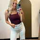 Robin Ribbed Tank (Wine)