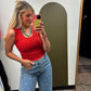 Kelsey Tank Top (Red)
