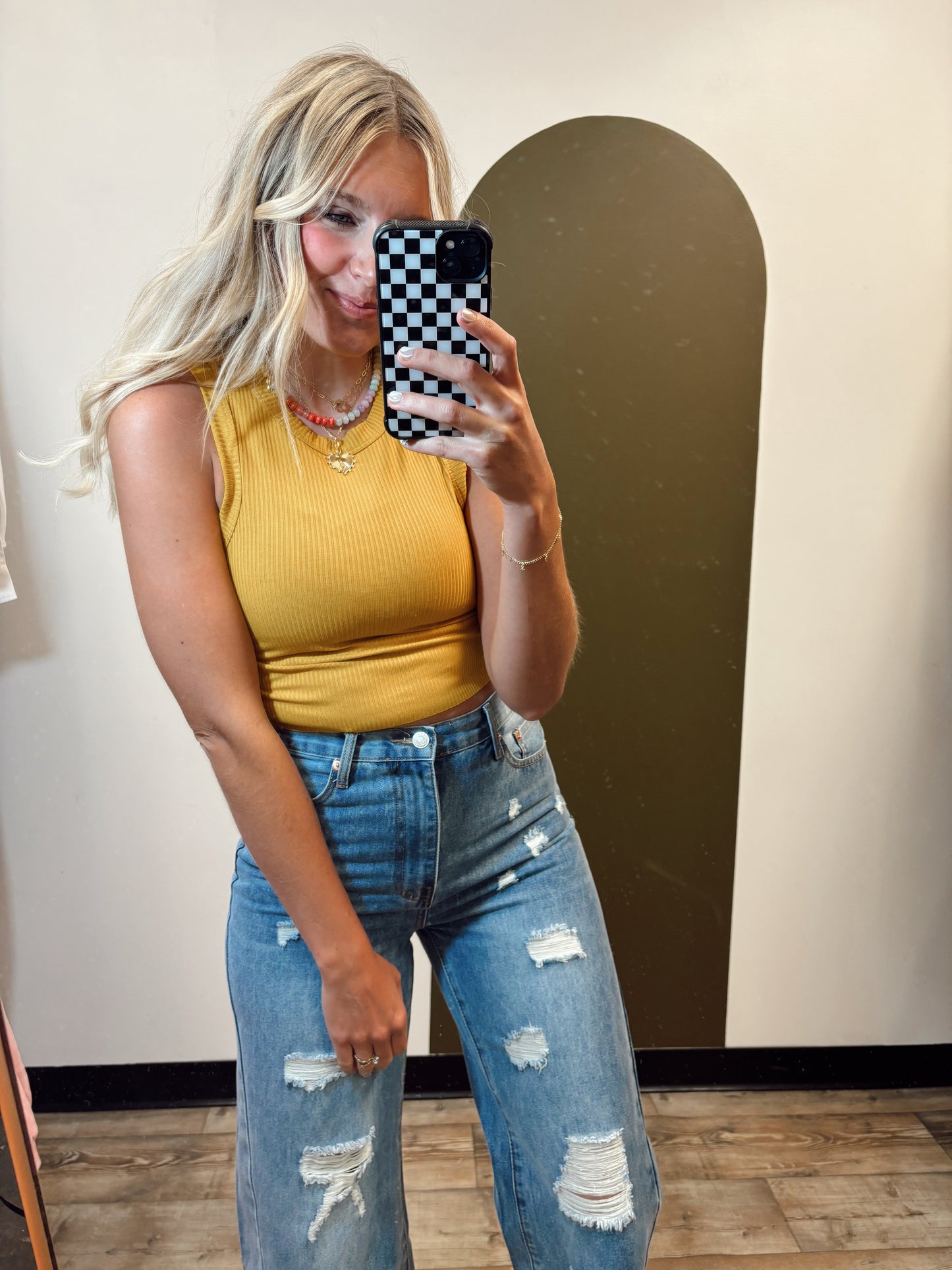 Emme Everyday Tank (Mustard)