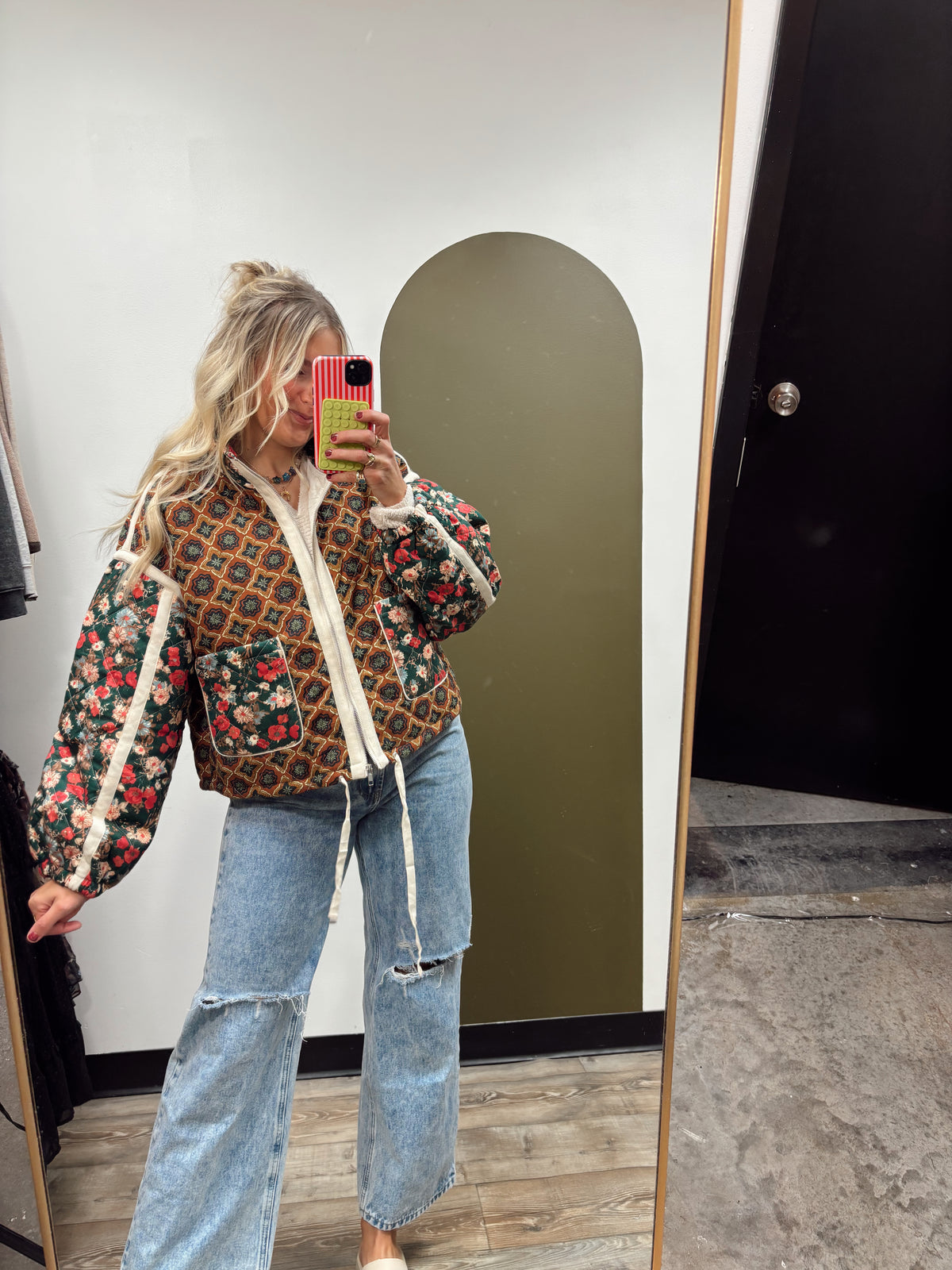 Mixed Messages Quilt Jacket