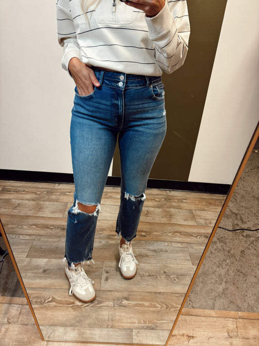 Rosa Slim Straight Jean