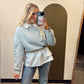 Sweater Combo Top