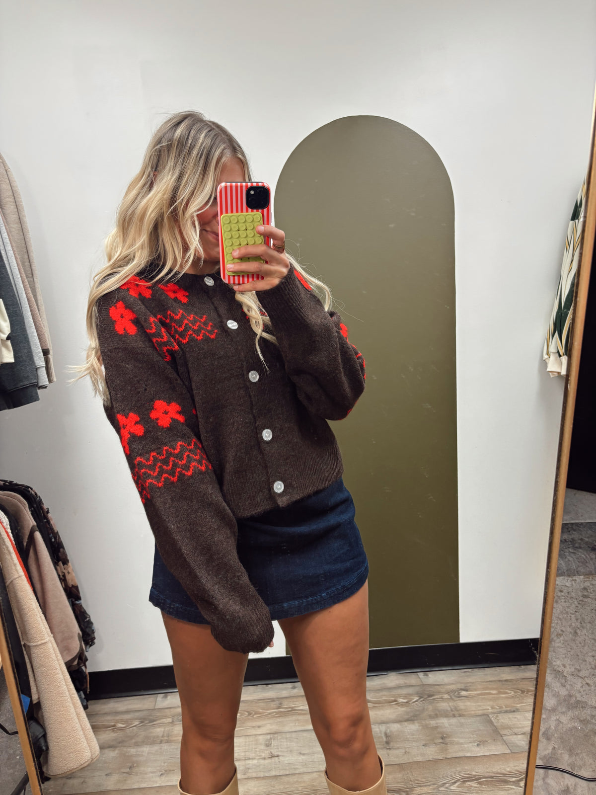 Primrose Contrast Cardigan