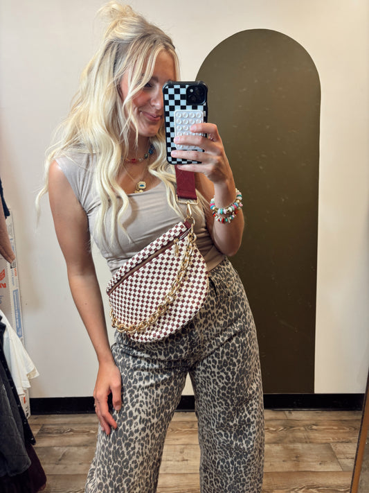 Bold Metal Chain Strap