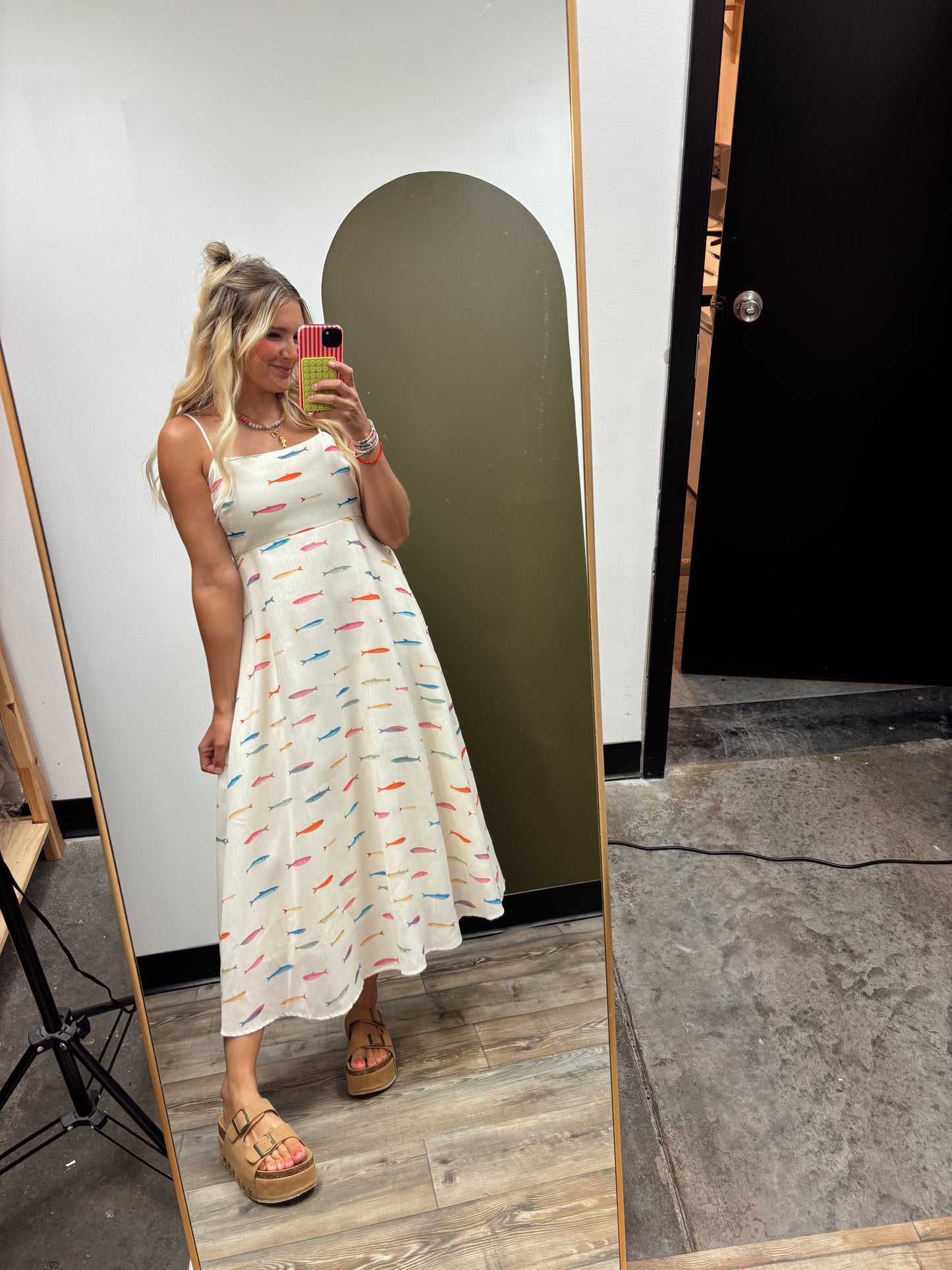 Swimming With The Fishes Maxi Dress