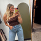 Kier One Shoulder Peek Top