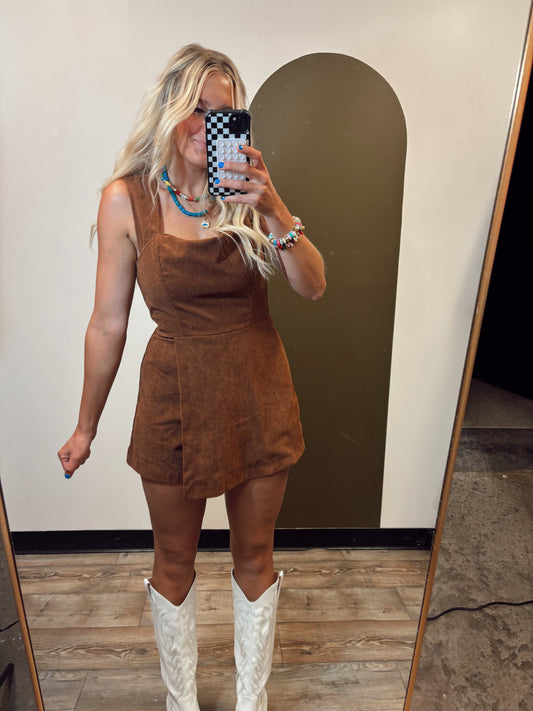 Lauren Corduroy Romper