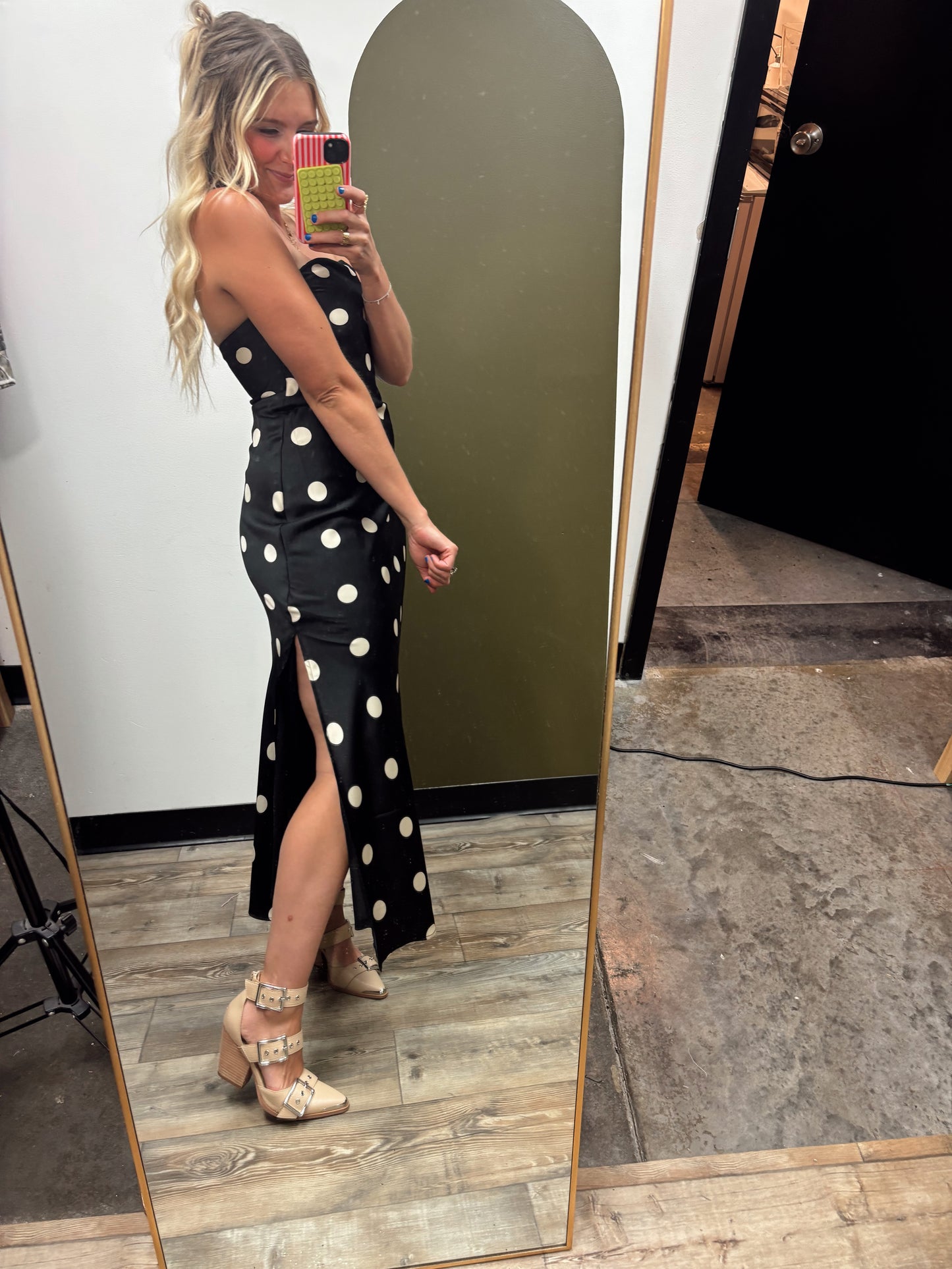 Show Stopper Polka Dot Maxi