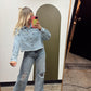 Effortlessly Chic Crop Denim Shacket