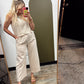 On The Road Again Set (Oatmeal Stripe)