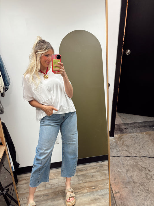 Comfy Me Tee (White)