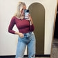 Ship Has Sailed Top (Burgundy)