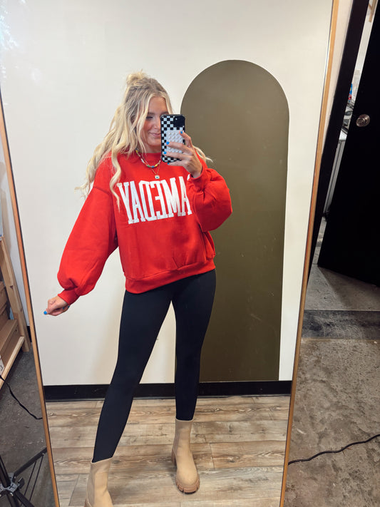 Gameday Sweatshirt (Red)