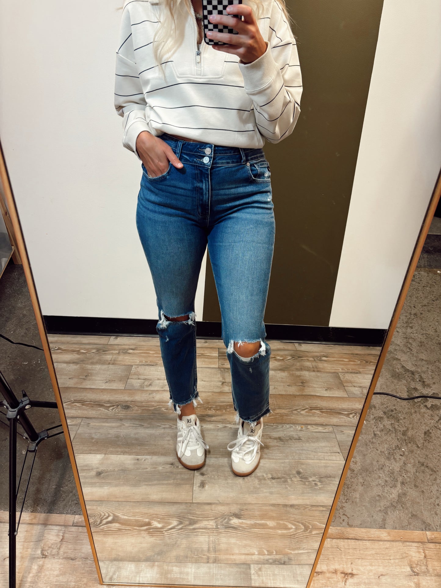 Rosa Slim Straight Jean
