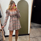 Chandler Plaid Dress