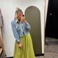 Denim Daisy Jacket