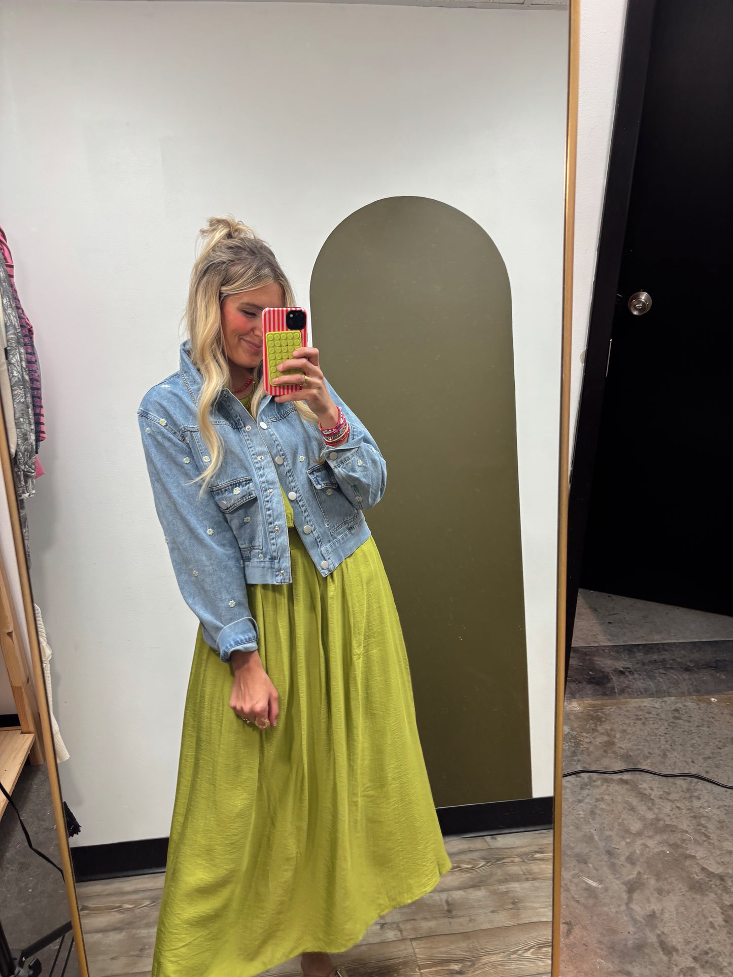 Denim Daisy Jacket