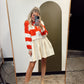 Rochelle 2fer Dress (Red)